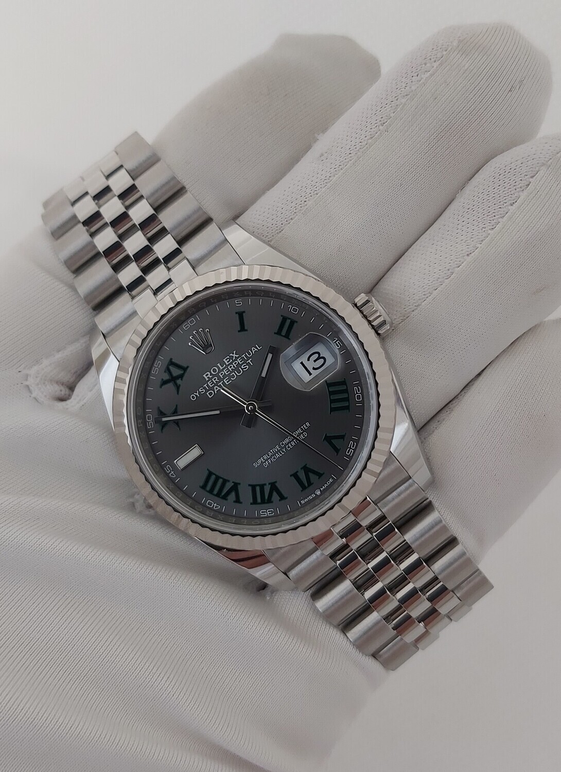 Rolex Datejust 126234 36mm - 2021 Wimbledon Dial - Full Set