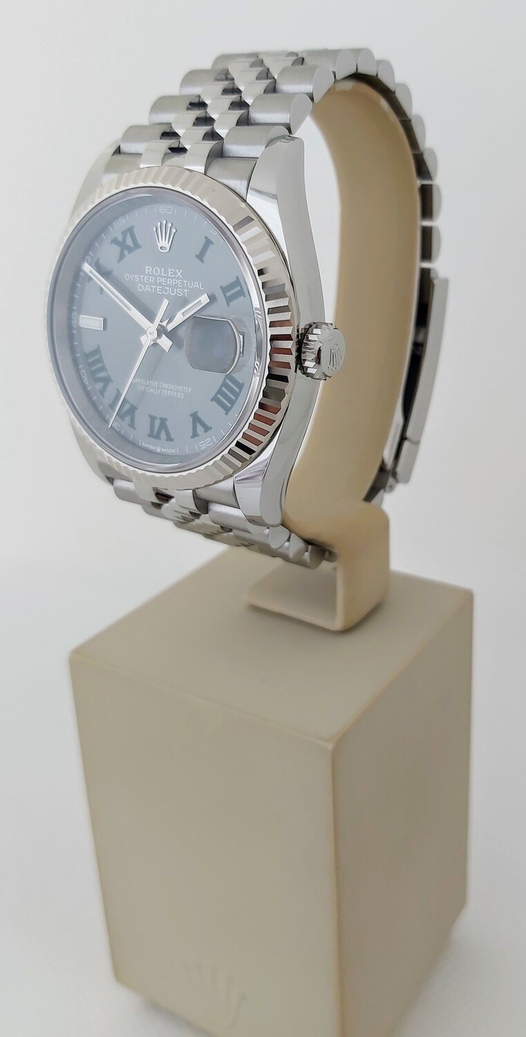 Rolex Datejust 126234 36mm - 2021 Wimbledon Dial - Full Set