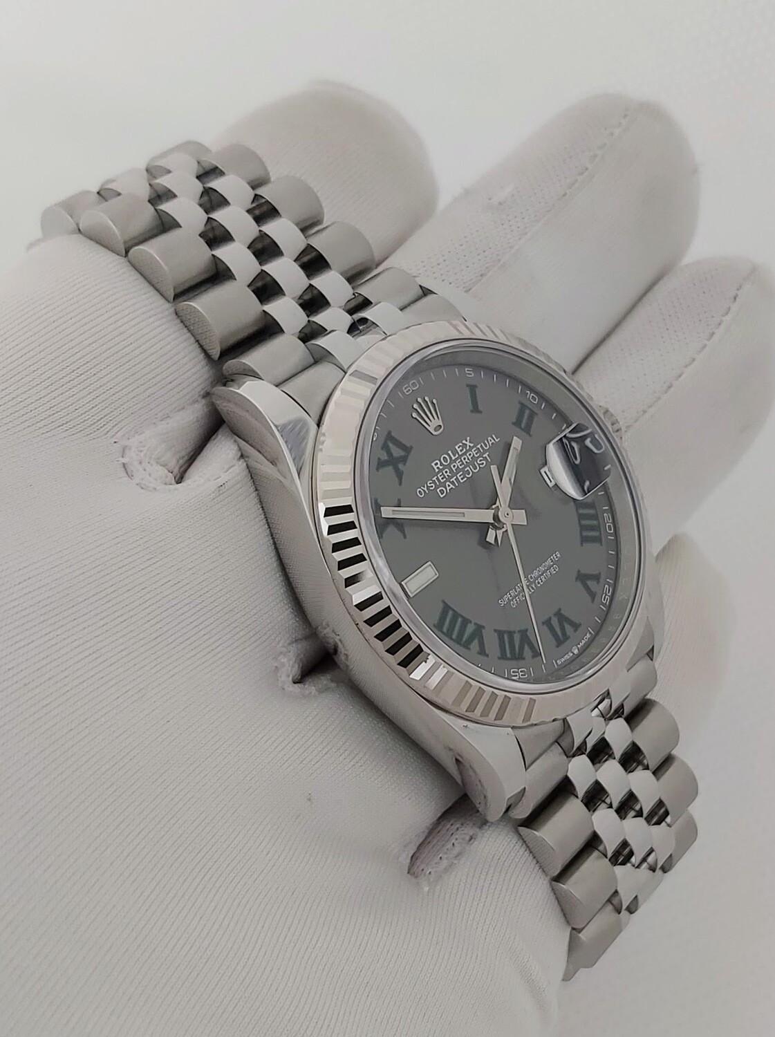 Rolex Datejust 126234 36mm - 2021 Wimbledon Dial - Full Set