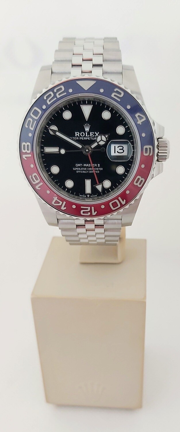 Rolex GMT Master II 126710BLRO &#39;Pepsi&#39; 2019 - Full Set
