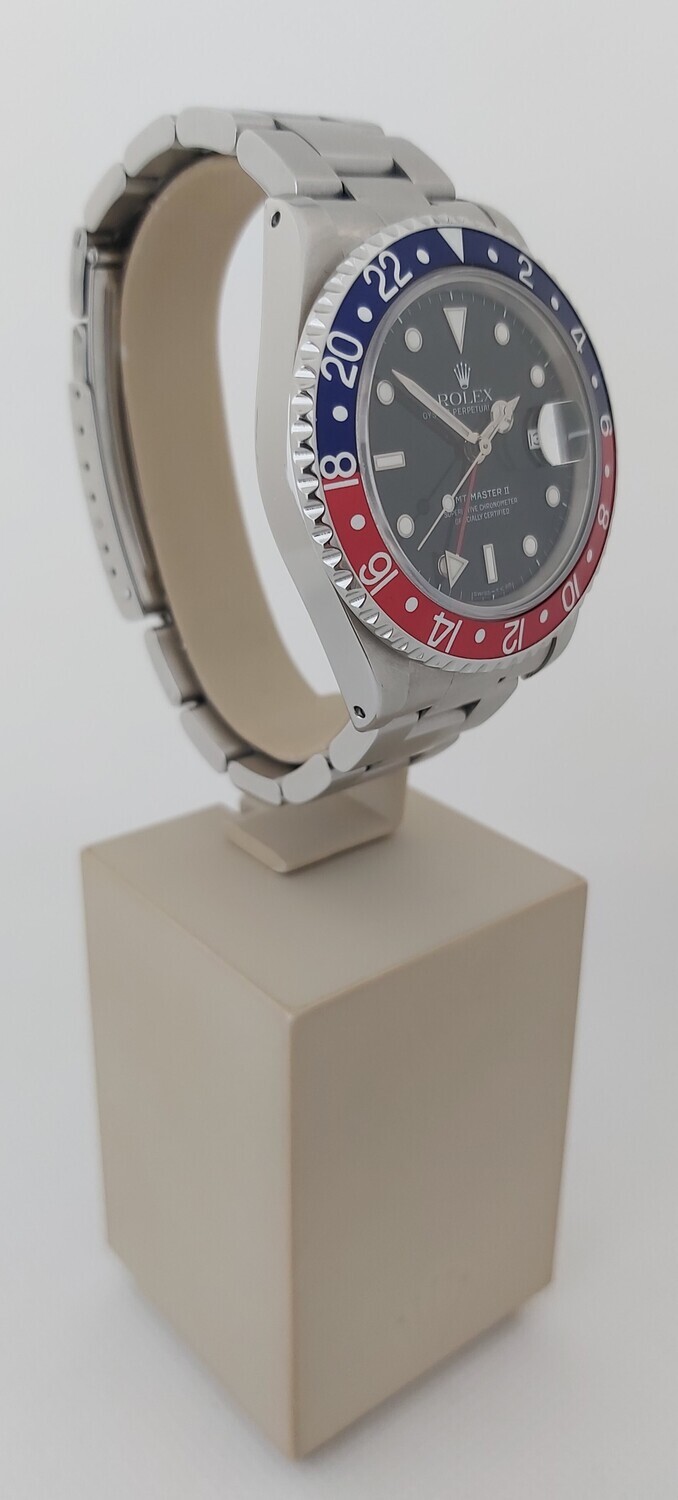 Rolex GMT Master II 16710 &#39;Pepsi&#39; - Full Set with Rolex Service