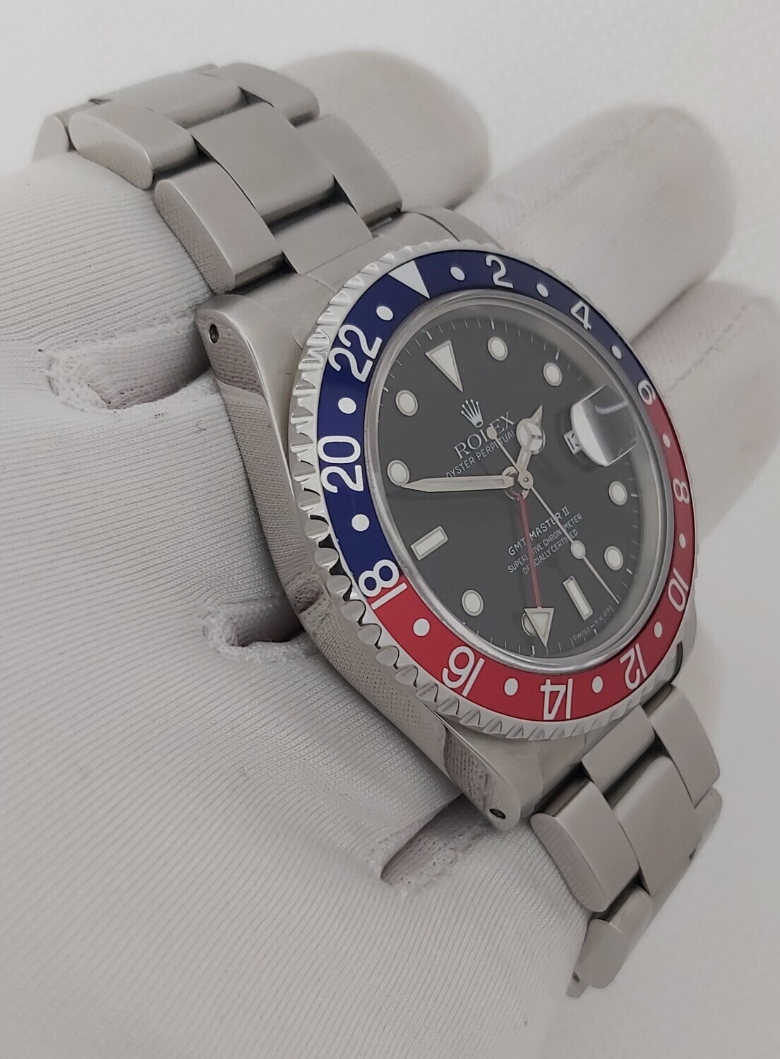 Rolex GMT Master II 16710 &#39;Pepsi&#39; - Full Set with Rolex Service