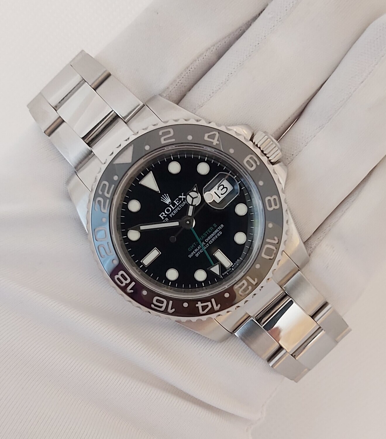 Rolex GMT Master II 116710LN - 2007 - Full Set - 2x Rolex Service&#39;s 2013/2016
