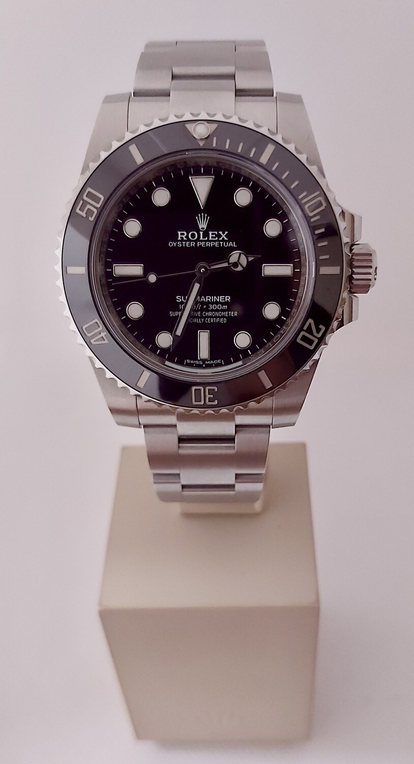 Rolex Submariner 114060, 2020 - Full Set - New Style Card