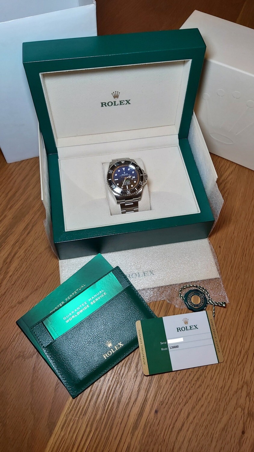 Rolex Sea-dweller Deepsea, 126660 James Cameron, 2019, Full Set