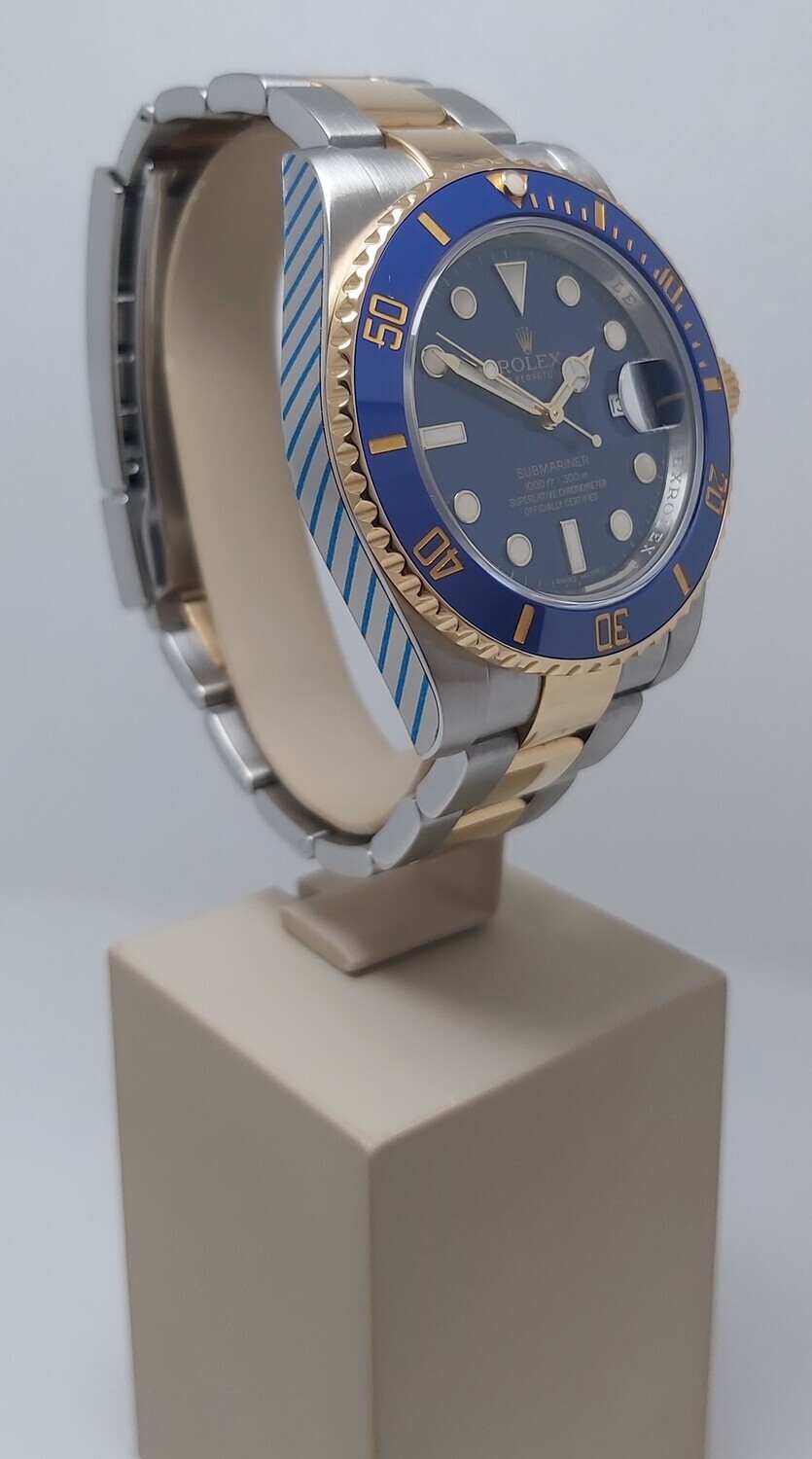 Rolex Submariner 116613LB - Full Set - 2021 Rolex Service
