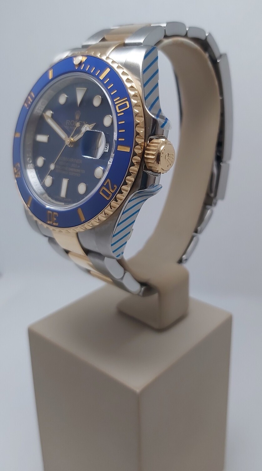 Rolex Submariner 116613LB - Full Set - 2021 Rolex Service