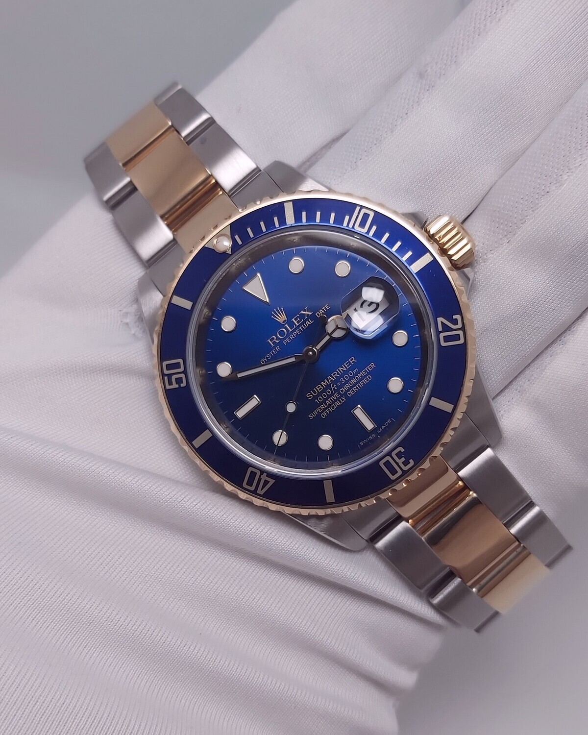 Rolex Submariner 16613LB - 2008 Full Set
