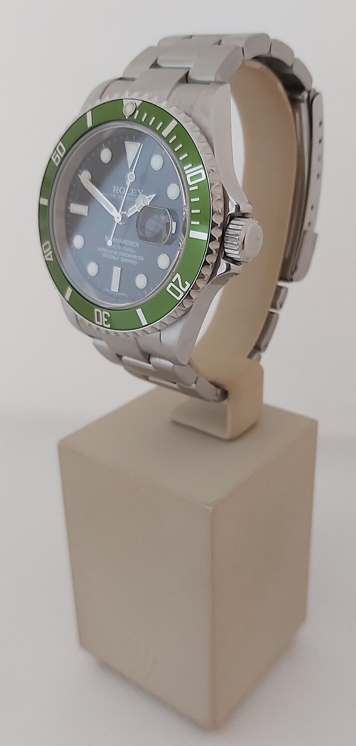 Rolex Submariner 16610LV &#39;Kermit&#39; - 2007 - Collectors Set