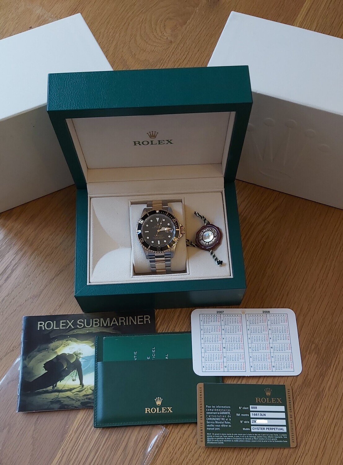 Rolex Submariner 16613LN - 2007 Full Set