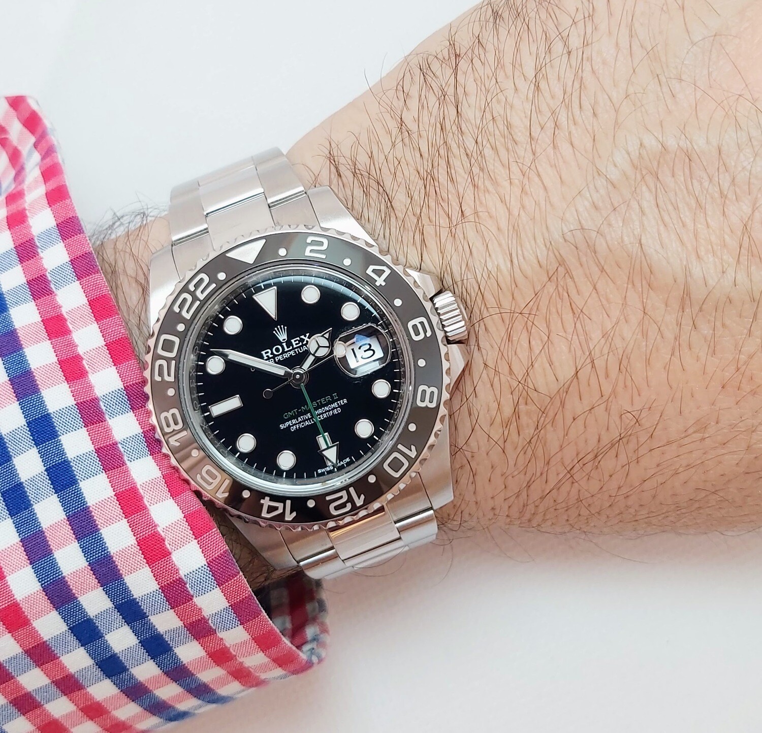 Rolex GMT Master II 116710LN - 2017 Full Set - Excellent condition