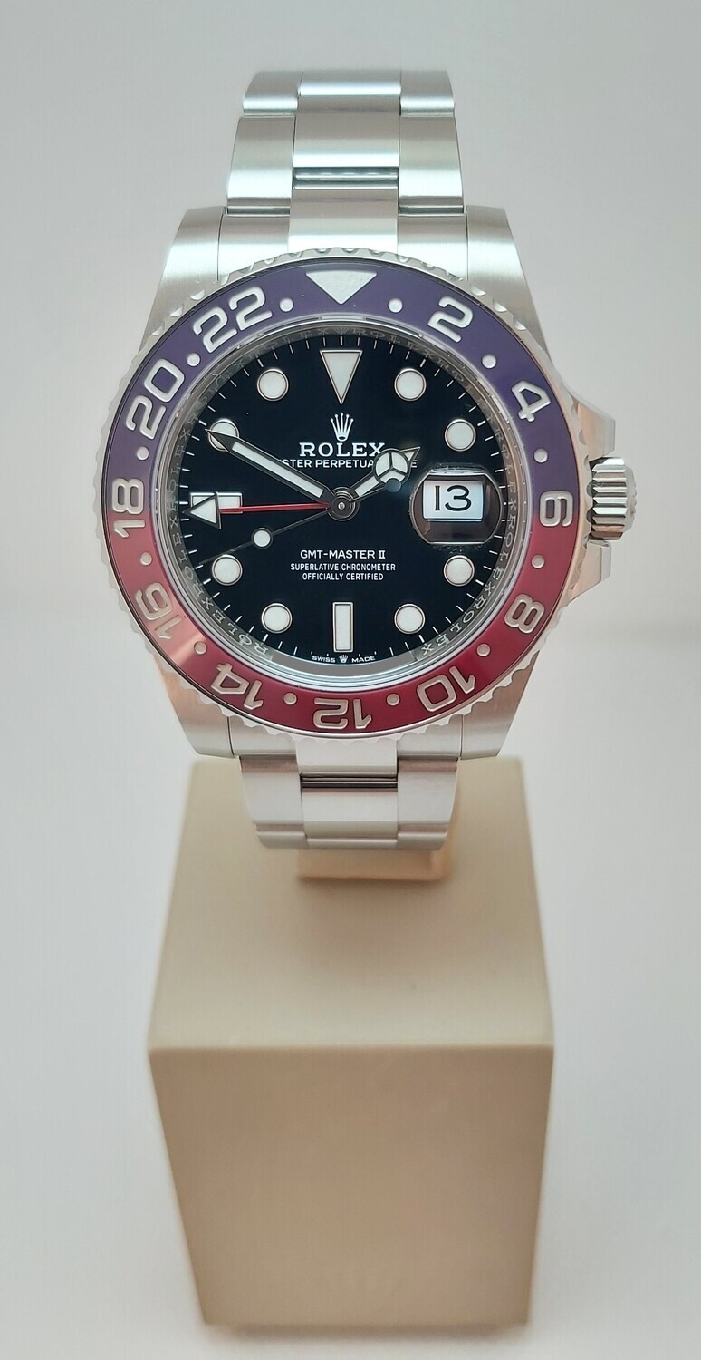 Rolex GMT Master II 126710BLRO &#39;Pepsi&#39; 2021 - Full Set