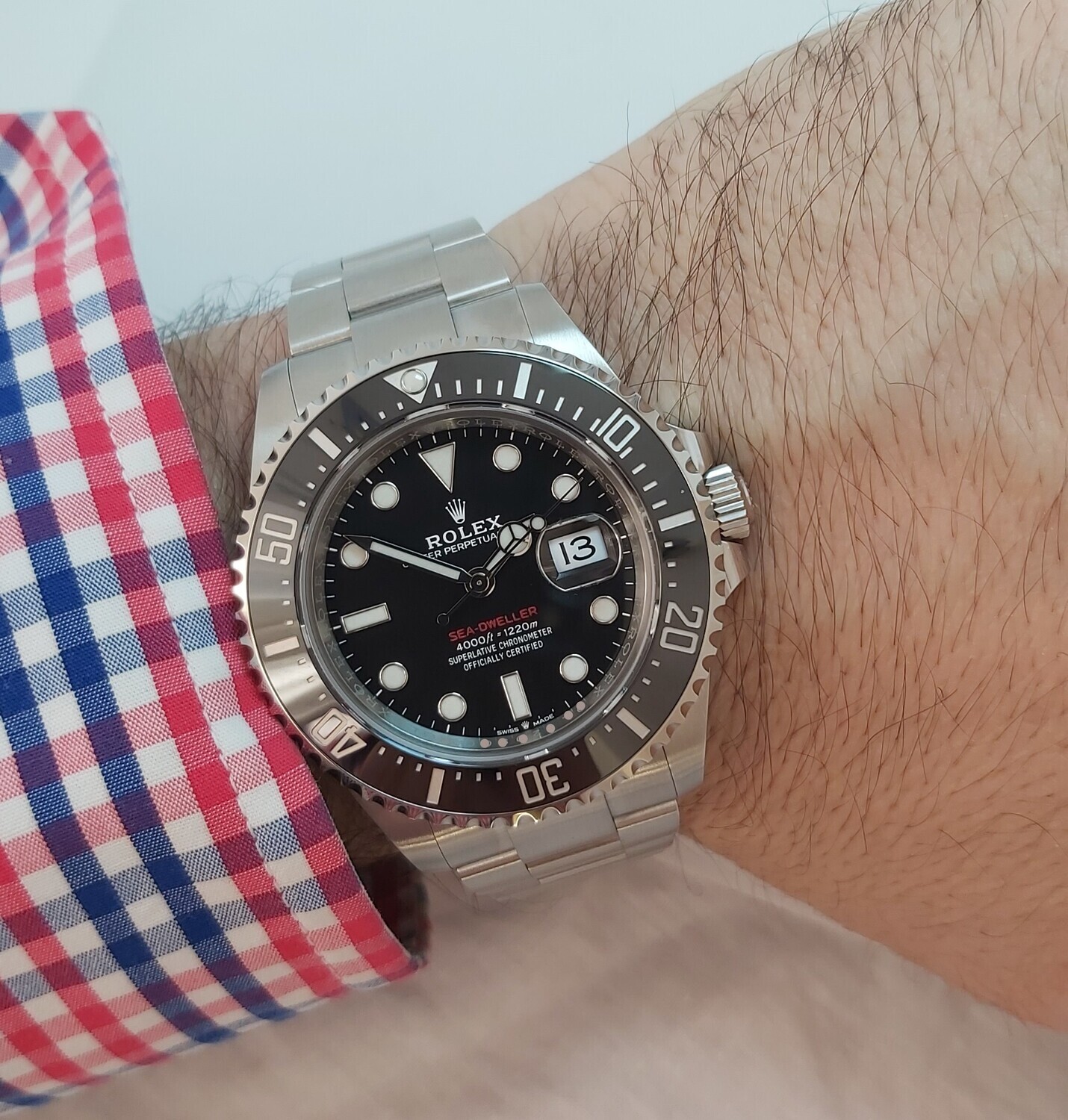 Rolex Sea-Dweller 126600 - Red 50th Anniversary - Full Set 2021 New/Unworn