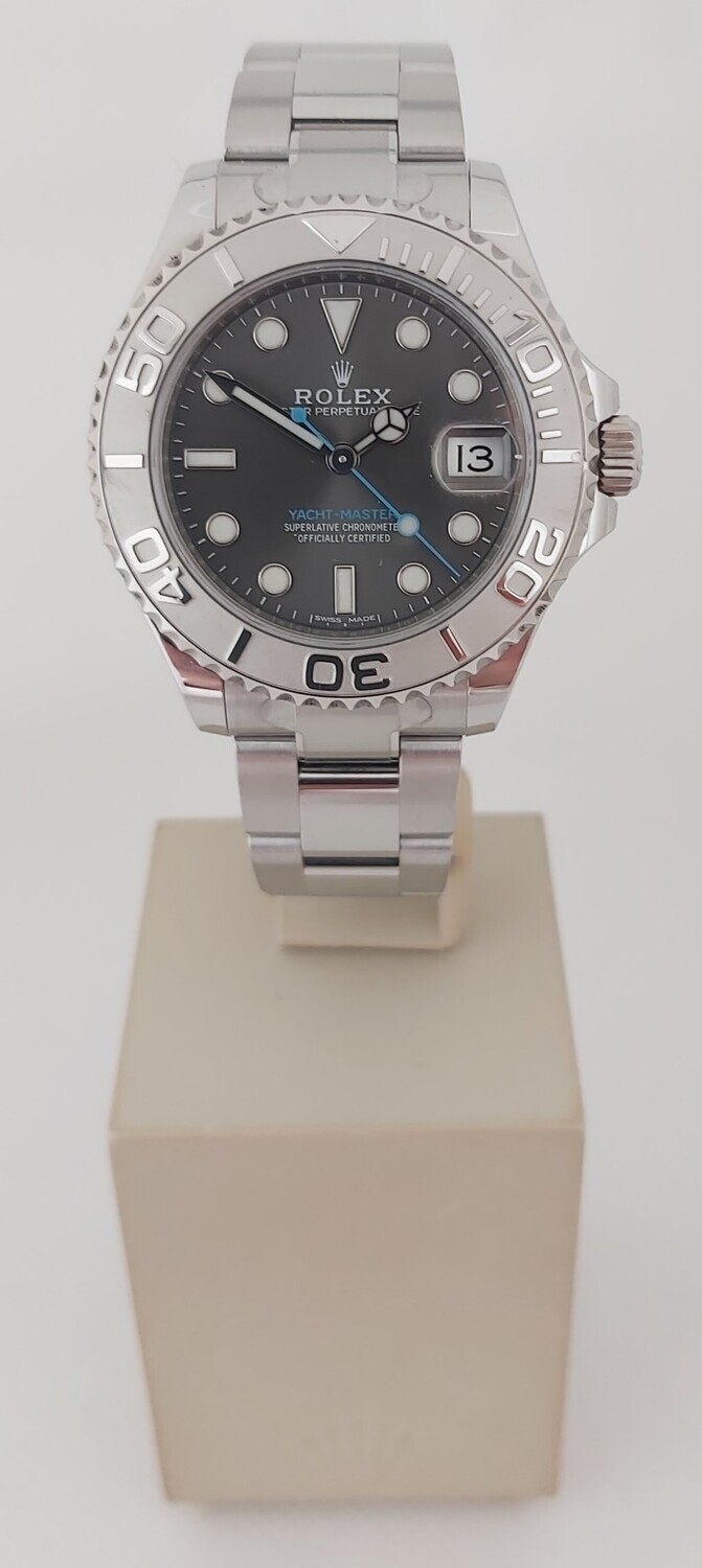 Rolex Yacht-Master 37mm 268622 - Rhodium Dial - 2017 Full Set