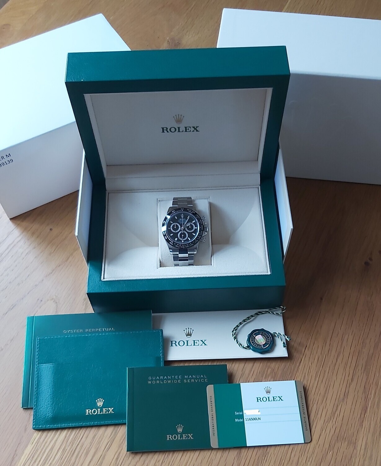 Rolex Daytona 116500LN - 2019 - Full Set - Excellent Condition