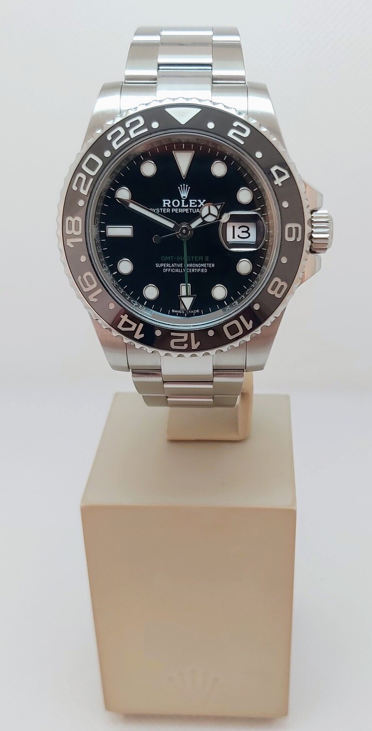 Rolex GMT Master II 116710LN - 2017 Full Set - Excellent condition