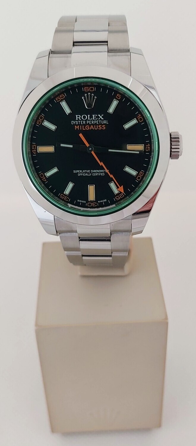 Rolex Milgauss 116400GV, 2017 Full Set - Excellent Condition
