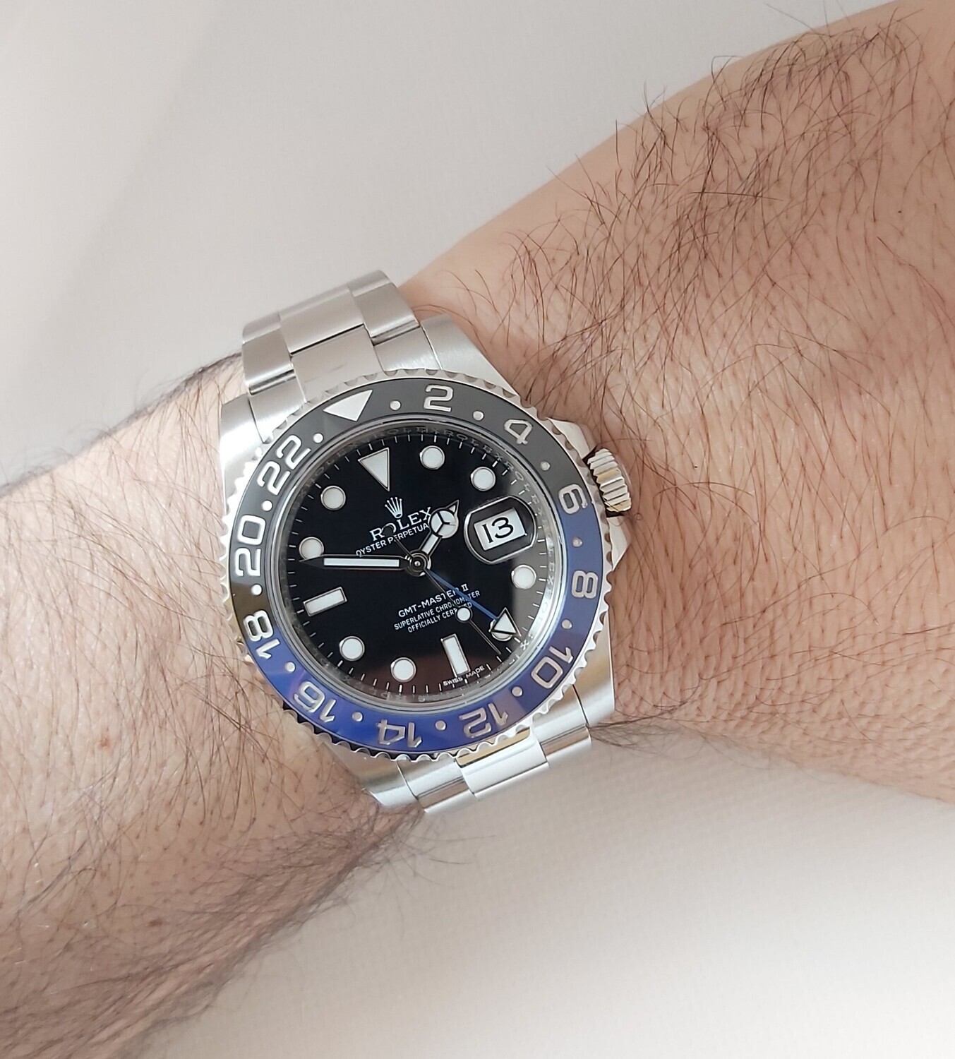 Rolex GMT Master II 116710BLNR &#39;BATMAN&#39; - 2016 Full Set