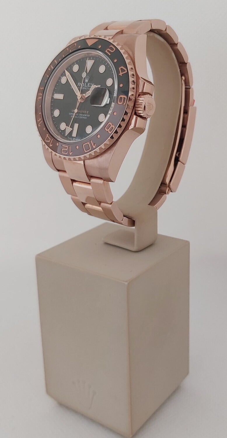 Rolex GMT Master II 126715CHNR - 2021 &#39;Rootbeer&#39; - Stickered Full Set