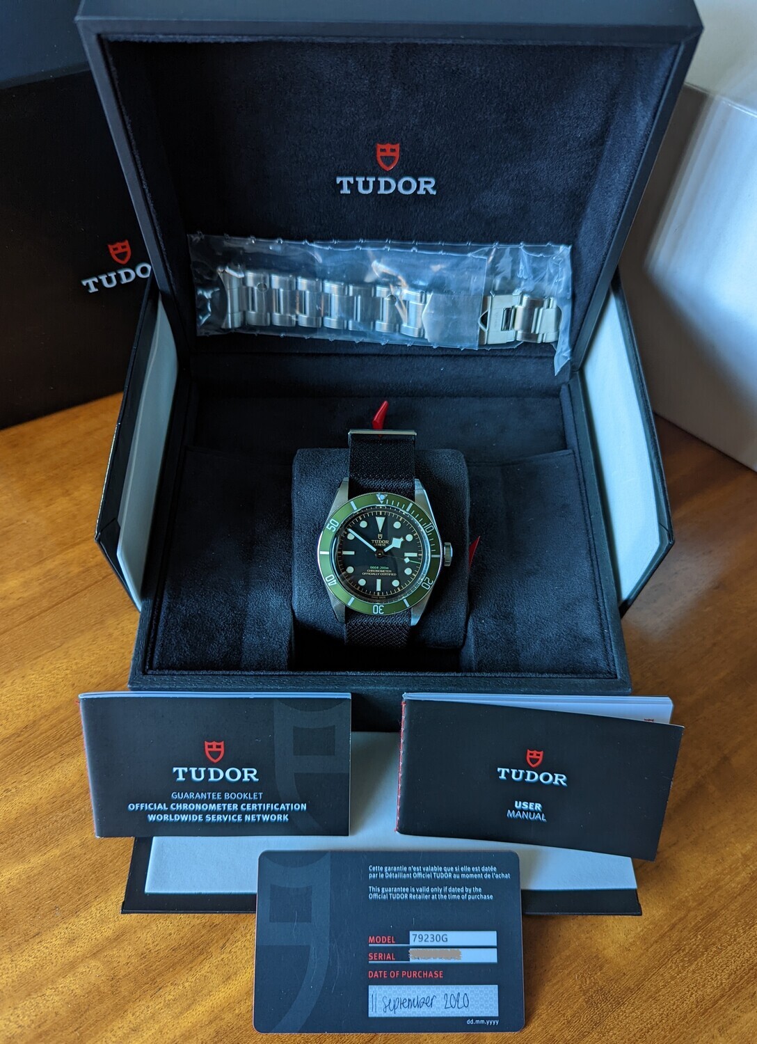 Tudor Black Bay Harrods Edition - 2020 Full Set