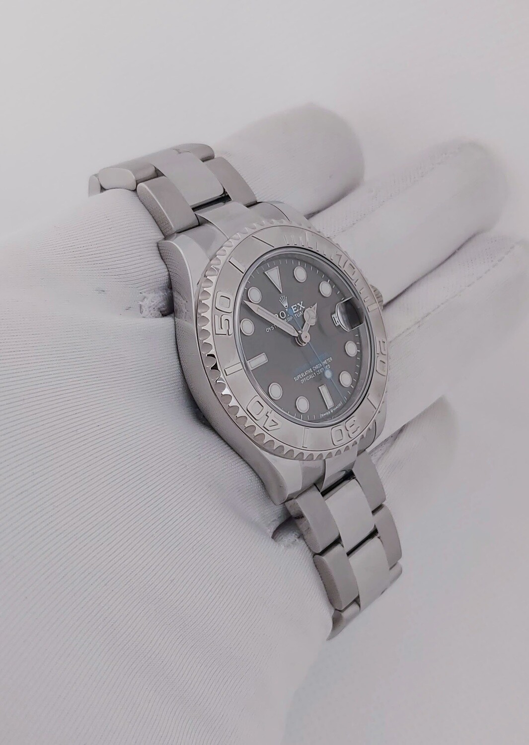Rolex Yacht-Master 37mm 268622 - Rhodium Dial - 2021 Full Set - Unworn