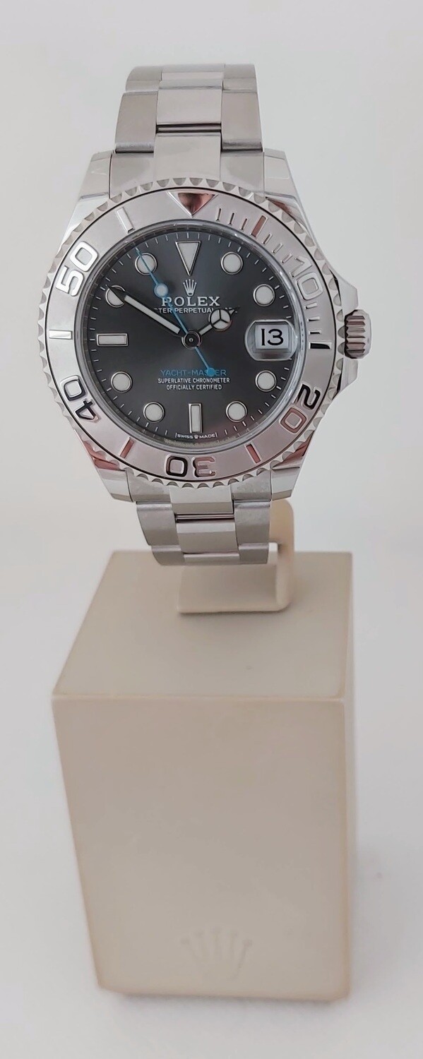 Rolex Yacht-Master 37mm 268622 - Rhodium Dial - 2021 Full Set - Unworn