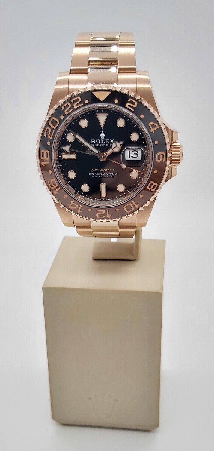 Rolex GMT Master II 126715CHNR - 2021 &#39;Rootbeer&#39; - Full Set