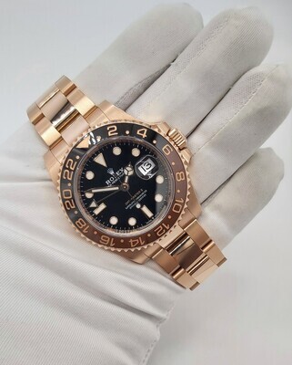 Rolex GMT Master II 126715CHNR - 2021 'Rootbeer' - Full Set