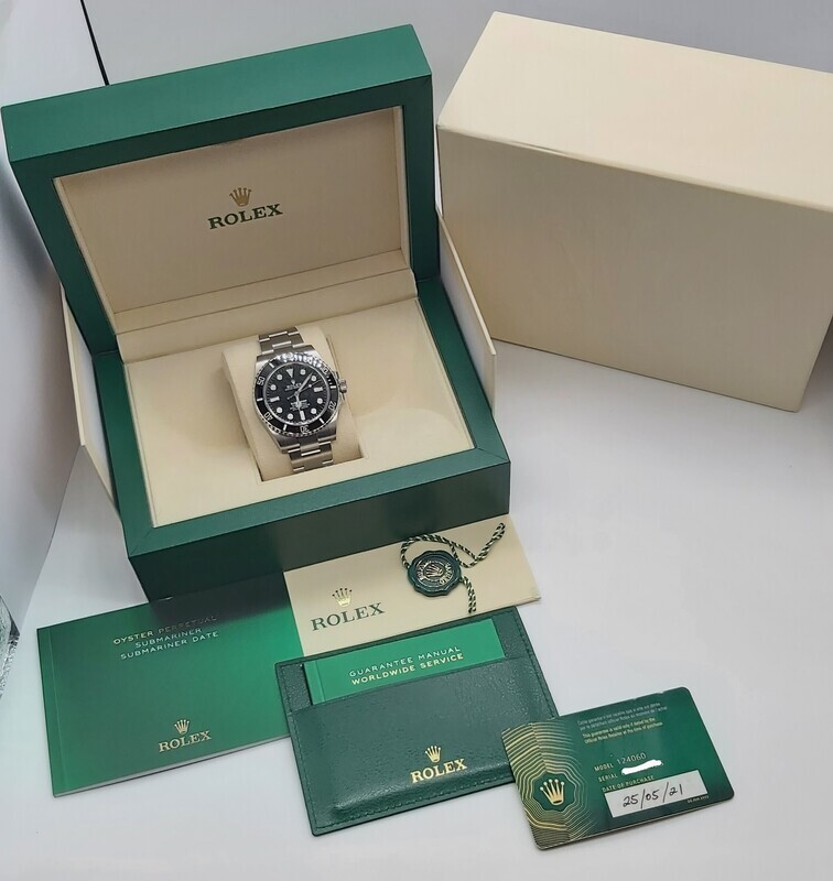 Rolex Submariner 124060, 41mm, New &amp; Unworn, Full Set