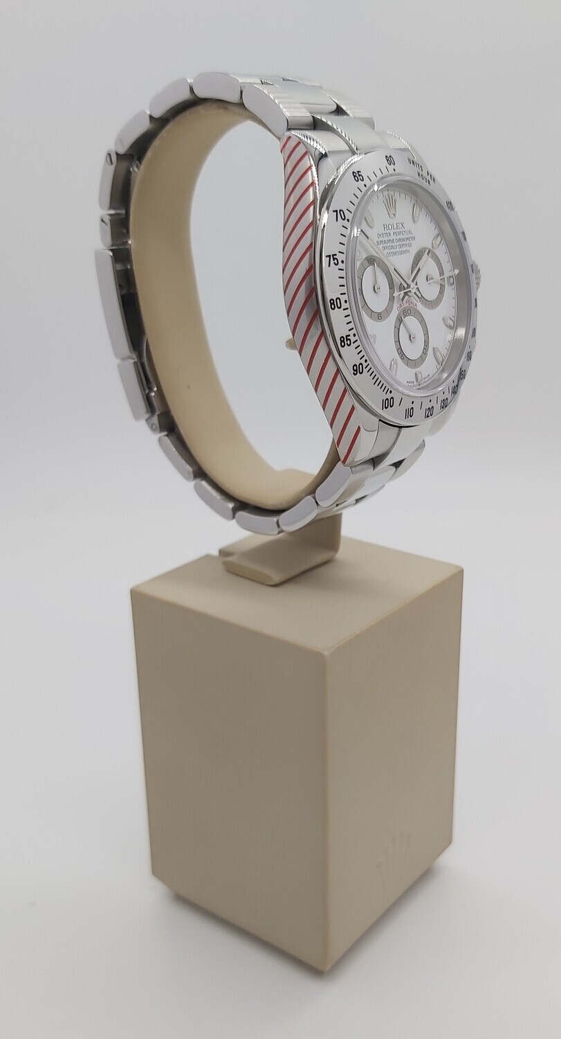 Rolex Daytona 116520 White Dial - 2022 Rolex Service, Stickered &amp; Unworn
