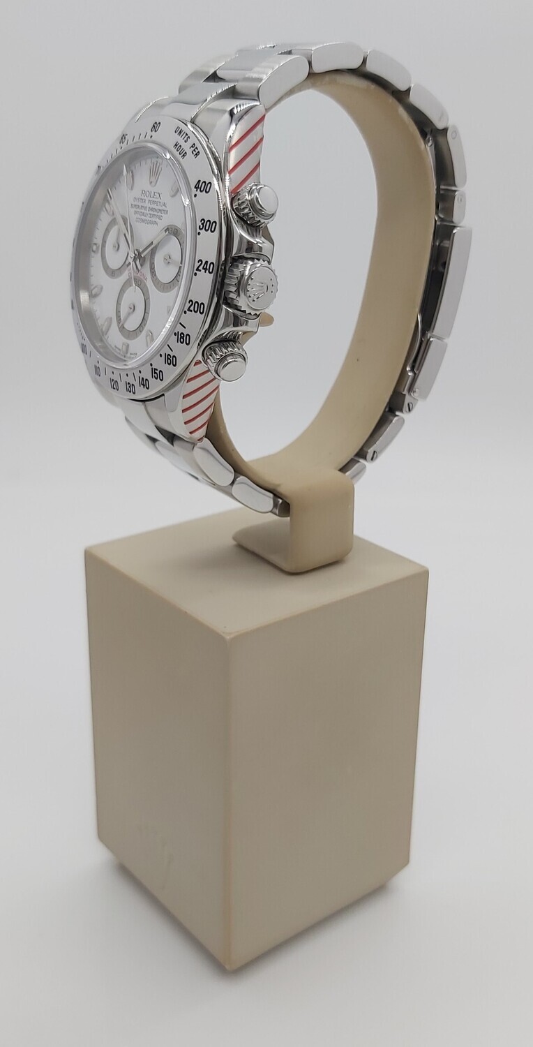 Rolex Daytona 116520 White Dial - 2022 Rolex Service, Stickered &amp; Unworn
