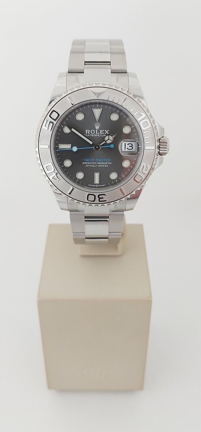 Rolex Yachtmaster 37mm 268622 - Rhodium Dial - Full Set - New &amp; Unworn 2022