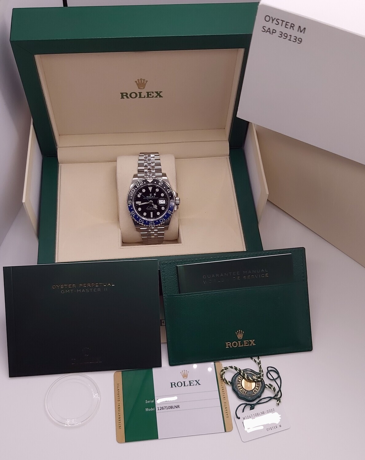 Rolex GMT Master II 126710BLNR - 2019 &#39;Batgirl&#39; - Full Set