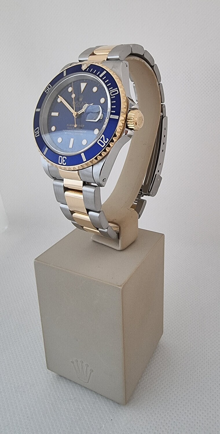 Rolex Submariner 16613LB Bluesy - 1998 Full Set