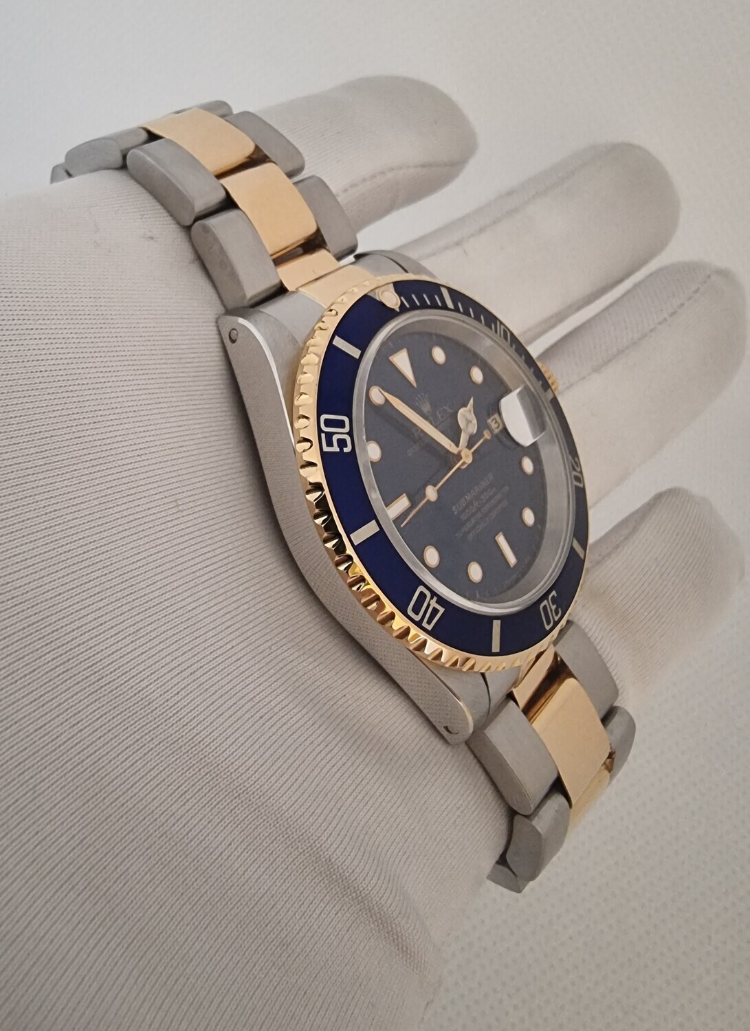 Rolex Submariner 16613LB Bluesy - 1998 Full Set