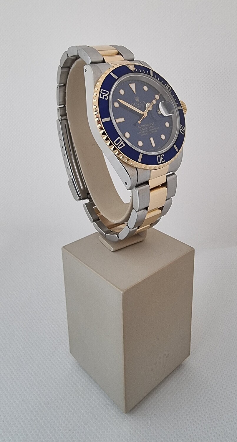 Rolex Submariner 16613LB Bluesy - 1998 Full Set