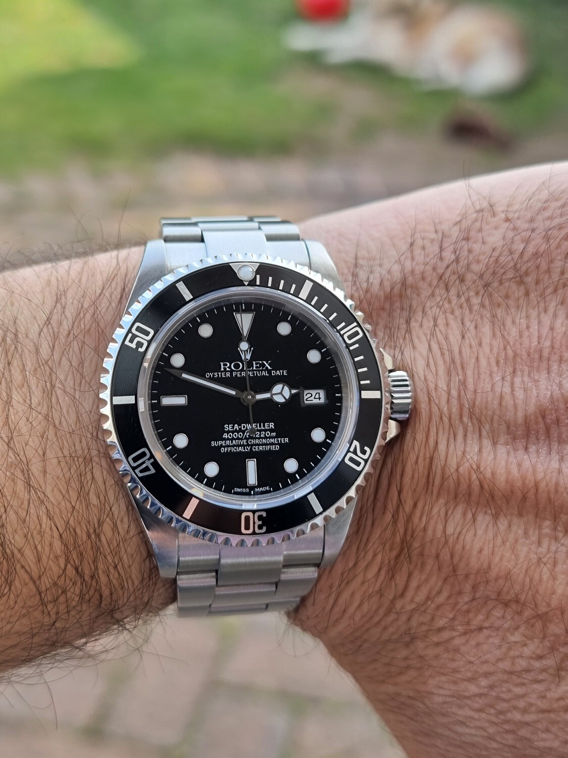 Rolex Sea-Dweller 16600 &#39;Serif Fat 4&#39; Bezel - 2000