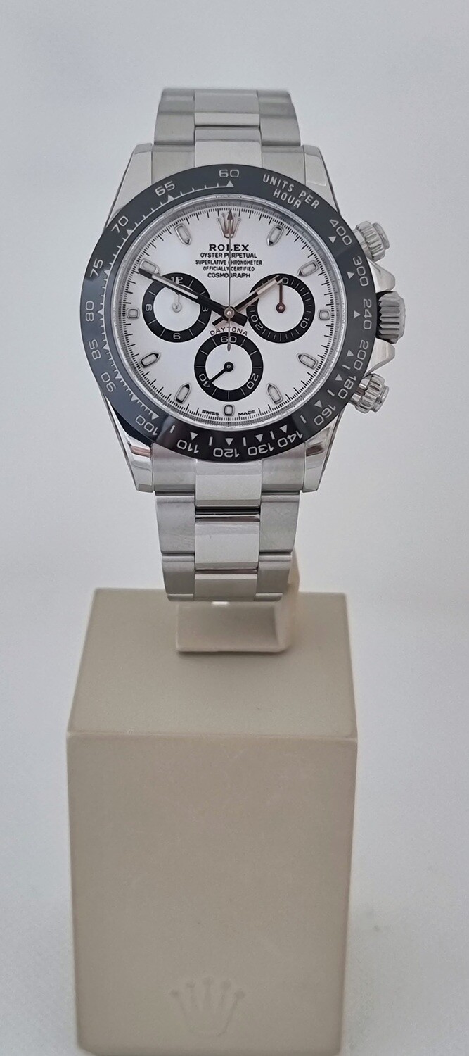 Rolex Daytona 116500LN Panda - 2017 with 2022 Rolex Service