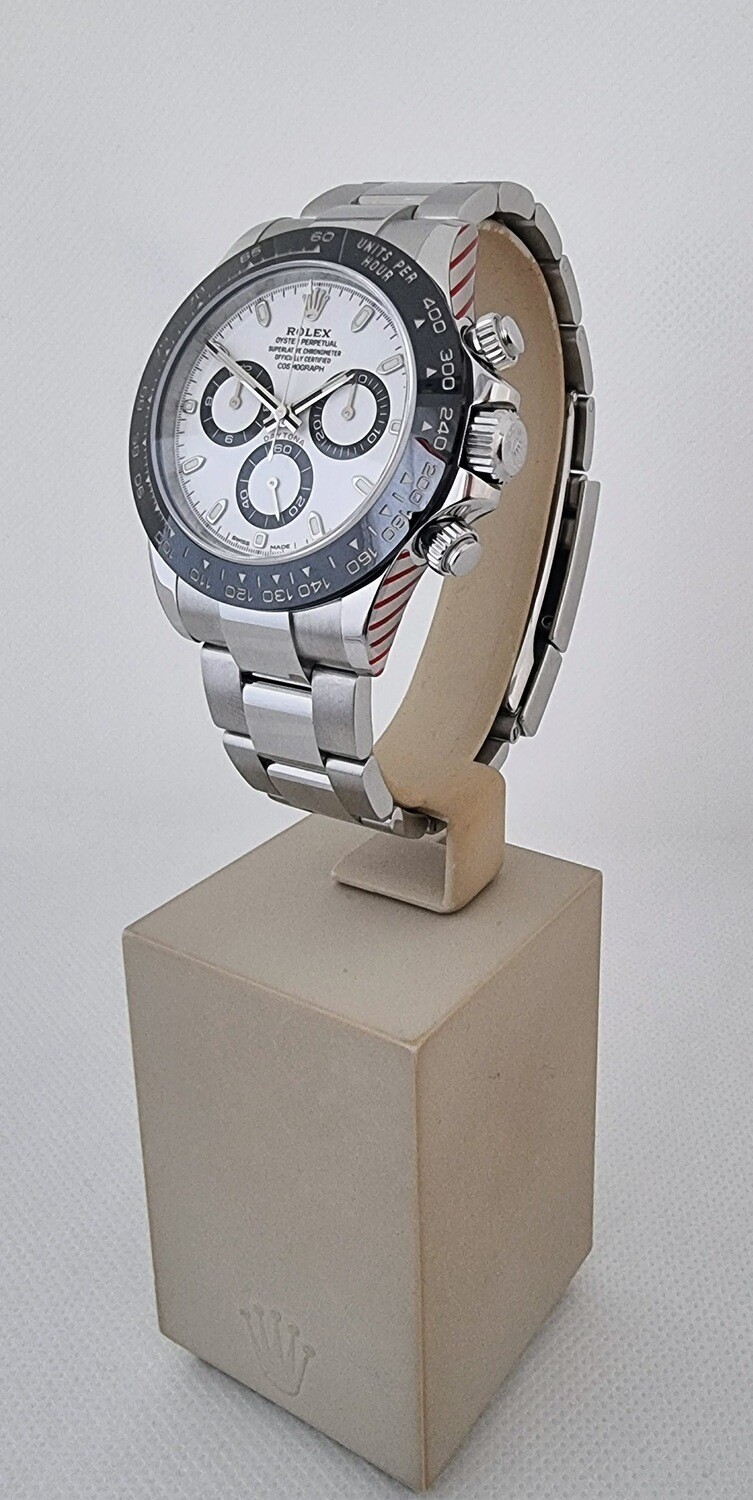 Rolex Daytona 116500LN Panda - 2017 with 2022 Rolex Service