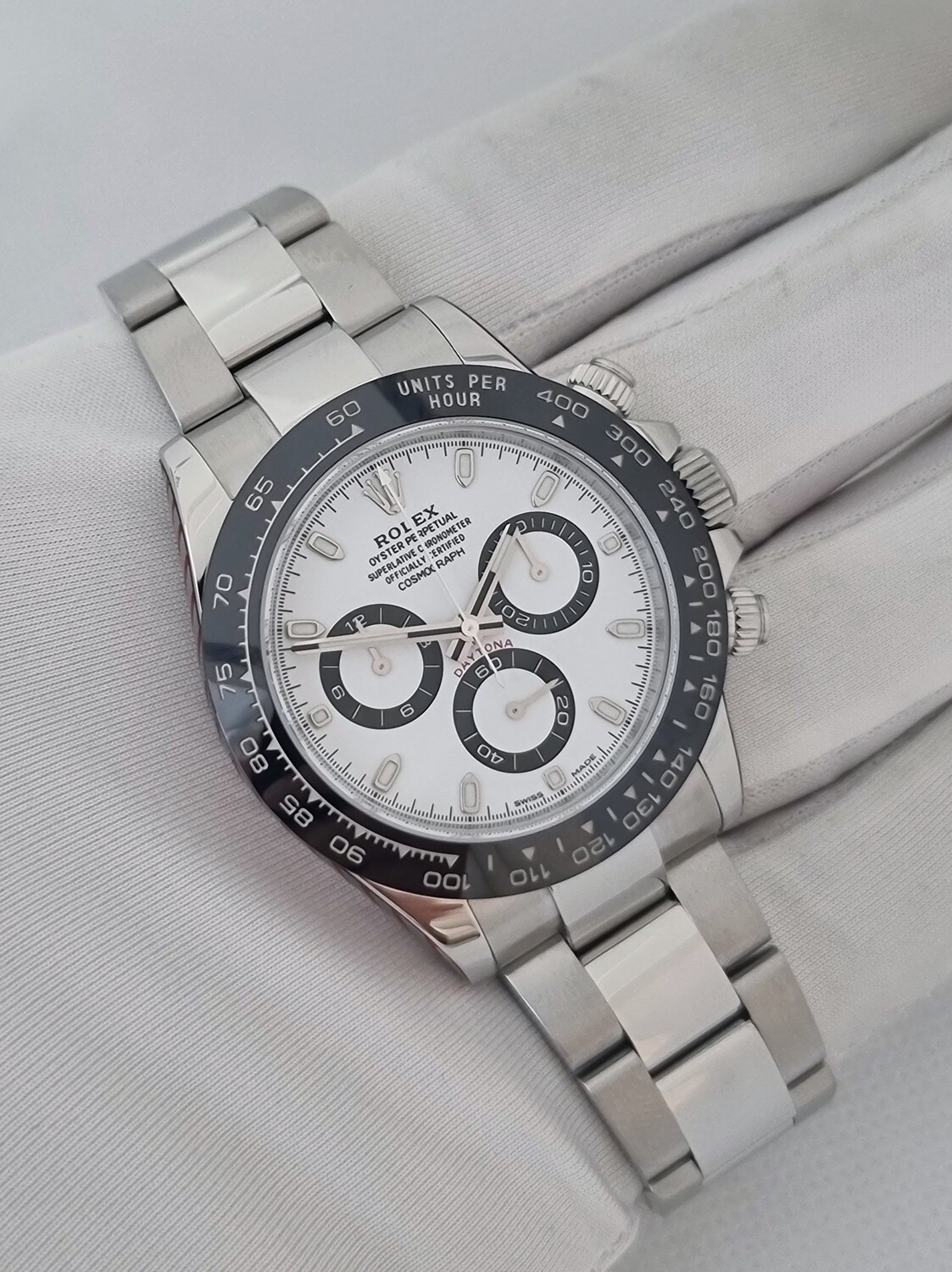Rolex Daytona 116500LN Panda - 2017 with 2022 Rolex Service