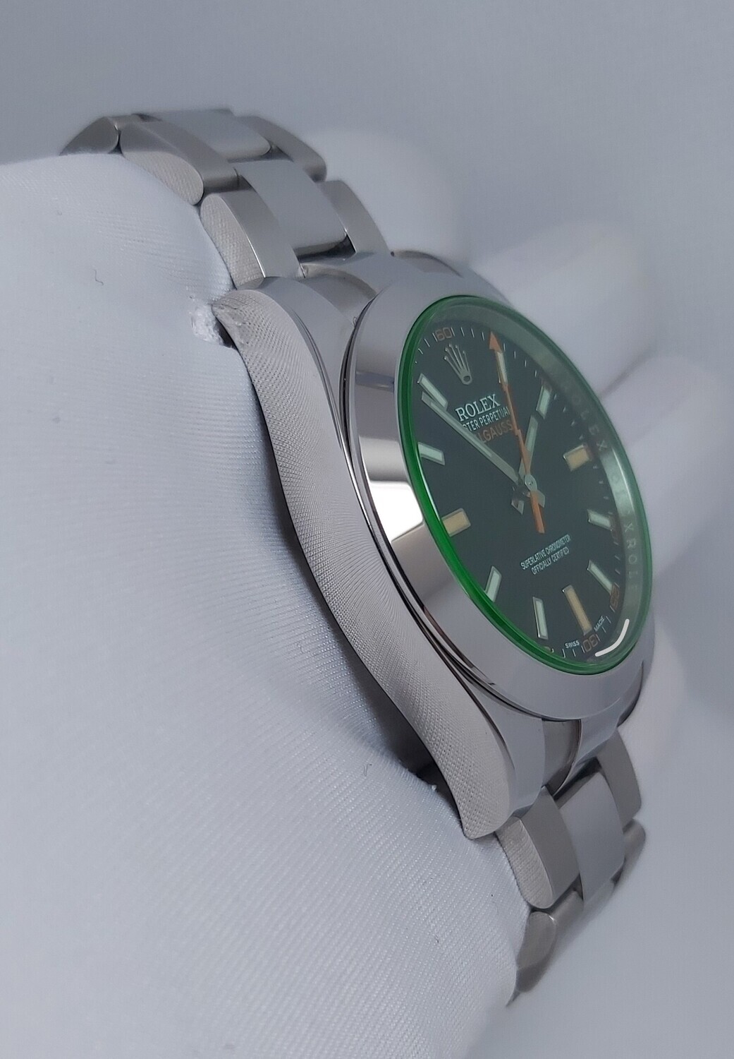 Rolex Milgauss 116400GV, 2012 Excellent Condition Full Set - 2x Rolex Services