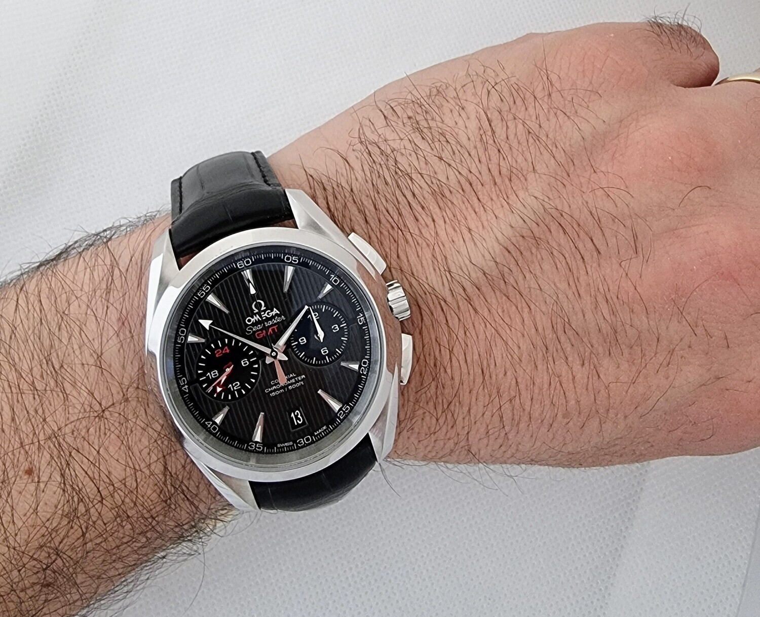 Omega Seamaster Aqua Terra GMT Chrono 43mm 31.13.43.52.06.001 - 2022 New/Unworn
