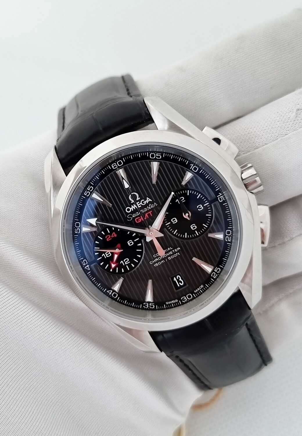 Omega Seamaster Aqua Terra GMT Chrono 43mm 31.13.43.52.06.001 - 2022 New/Unworn