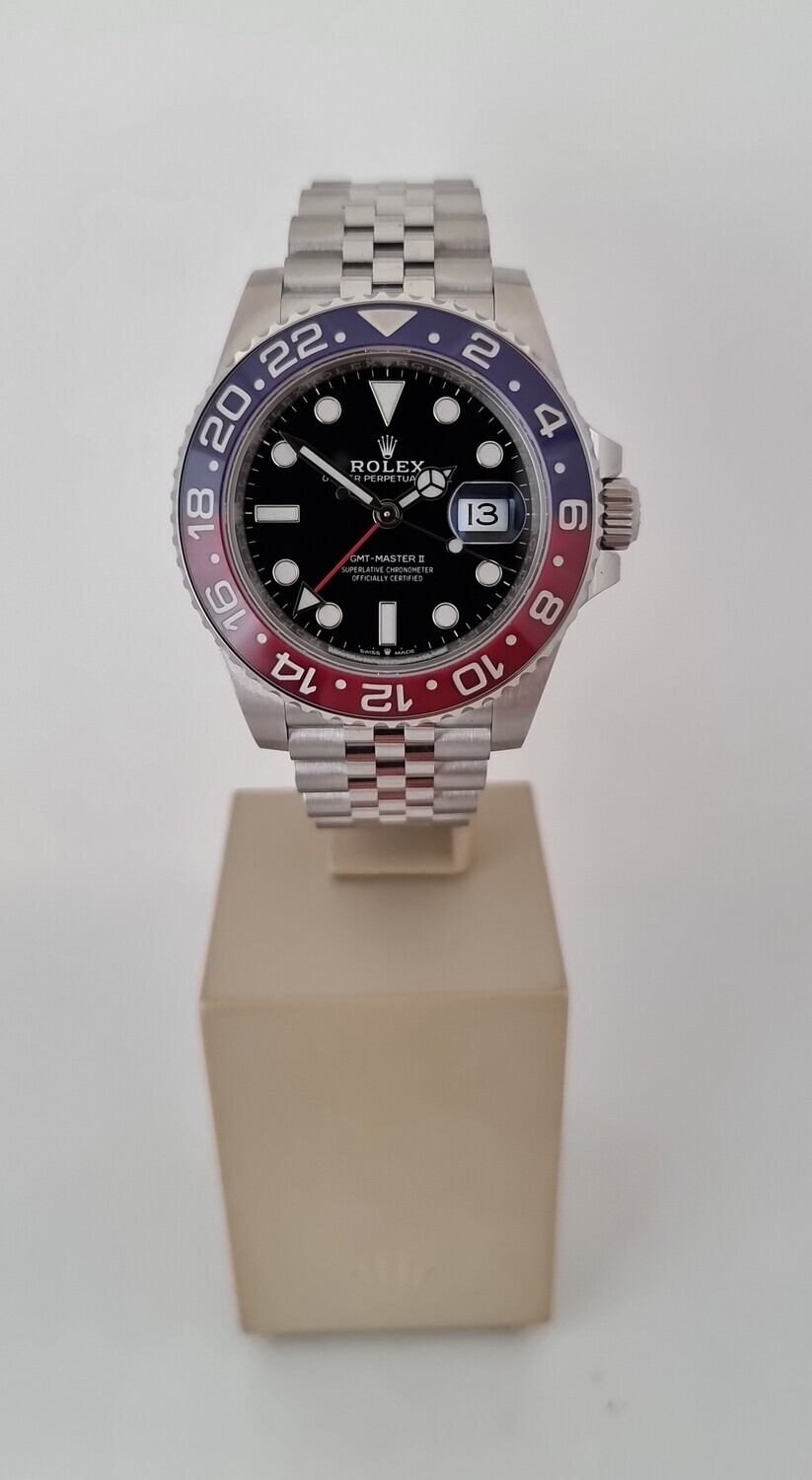 Rolex GMT Master II 126710BLRO &#39;Pepsi&#39; 2022 - Full Set - New/Unworn