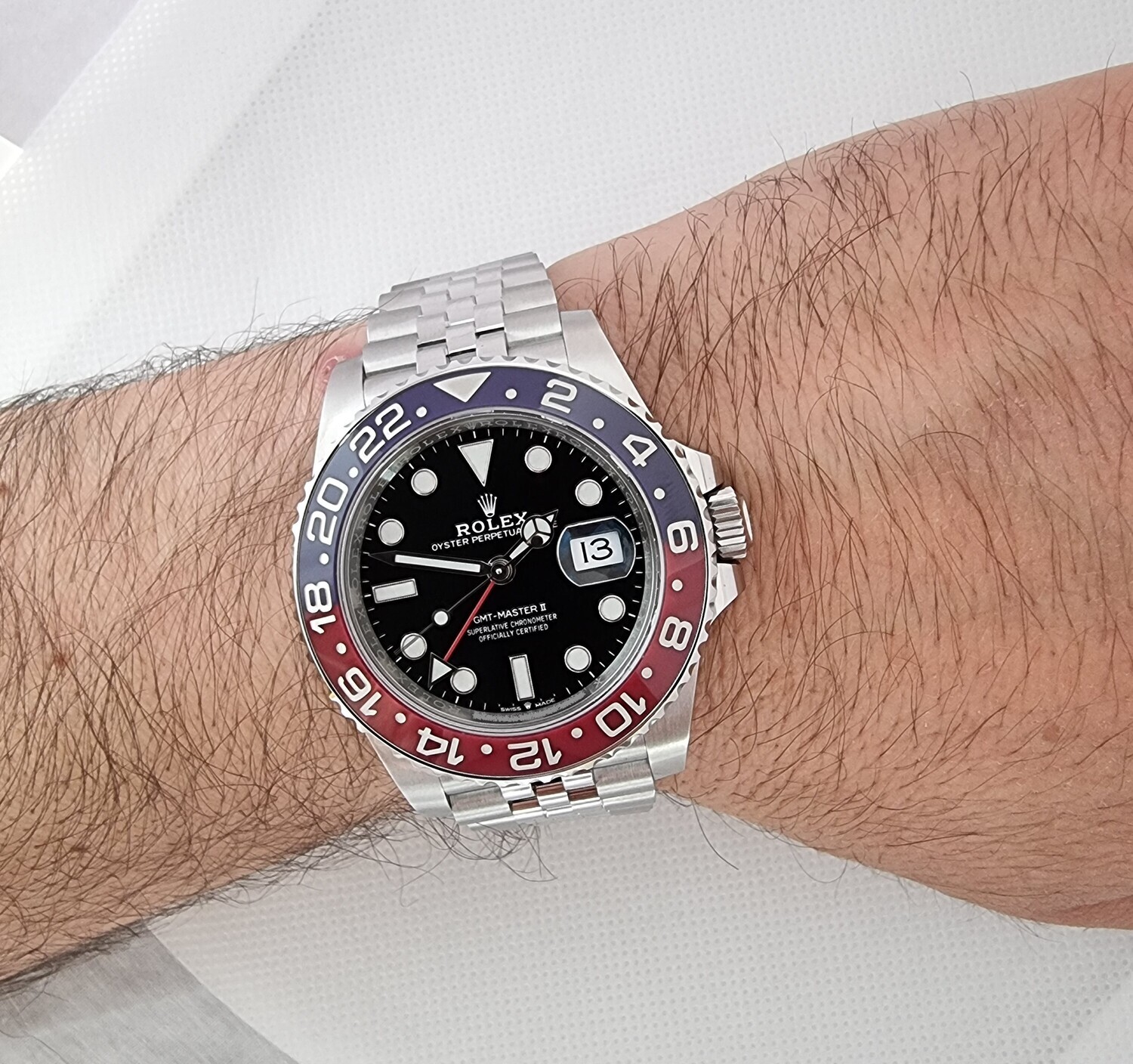 Rolex GMT Master II 126710BLRO &#39;Pepsi&#39; 2022 - Full Set - New/Unworn