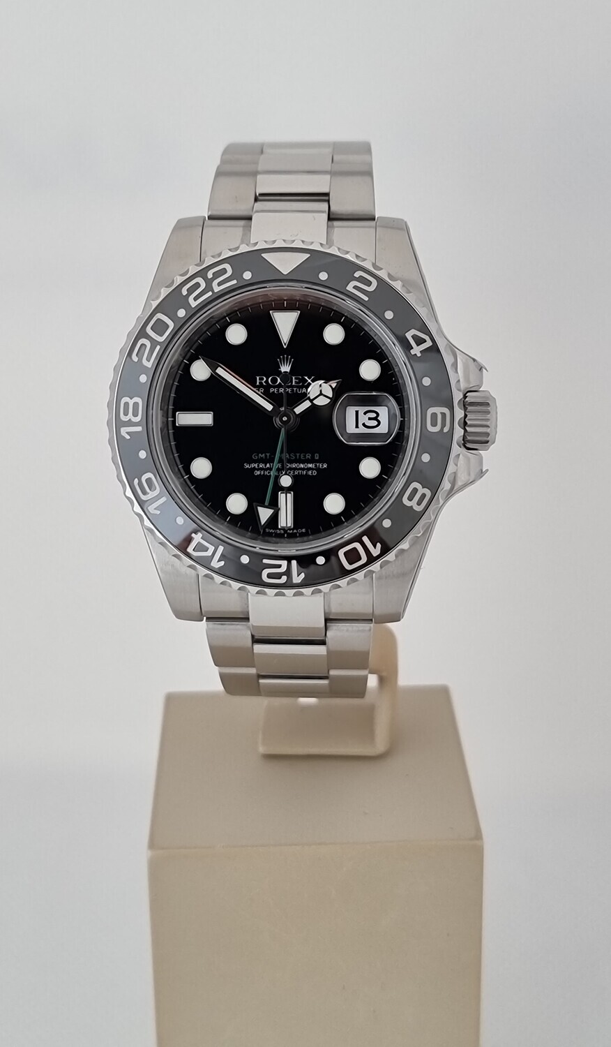 Rolex GMT Master II 116710LN - 2022 Rolex Service - &#39;Still Stickered&#39; Unworn