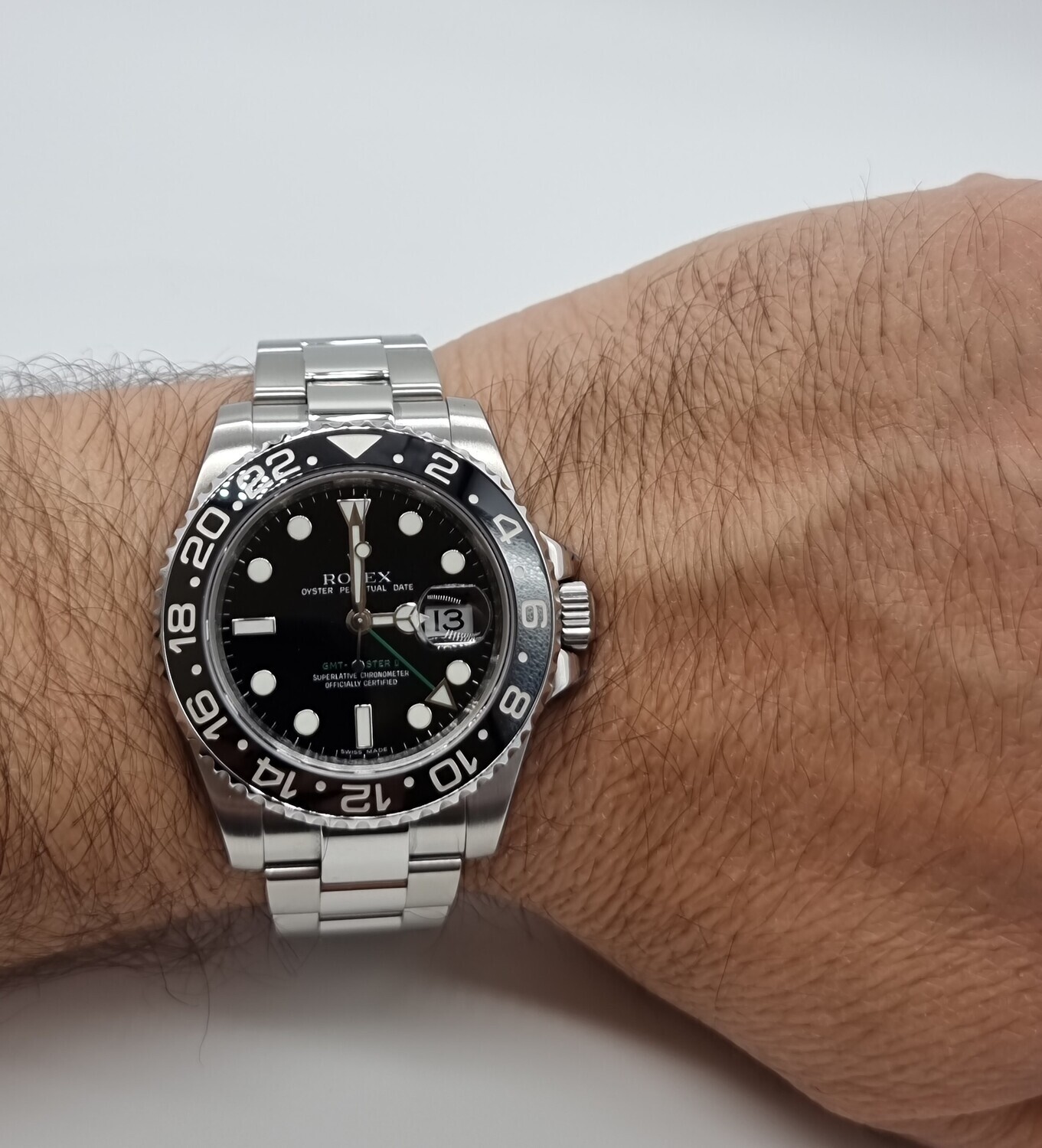 Rolex GMT Master II 116710LN - 2022 Rolex Service - &#39;Still Stickered&#39; Unworn