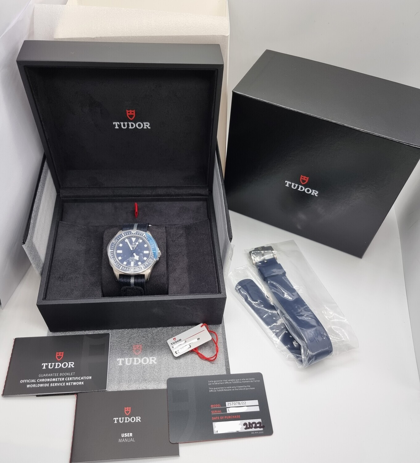 Tudor X Marine Nationale Pelagos FXD M25707B - 2022 New/Unworn - Fully Stickered