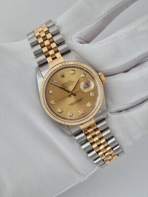 Rolex Datejust 12633 - 2004 Full Set, 2016 Service &amp; Original Purchase Receipt