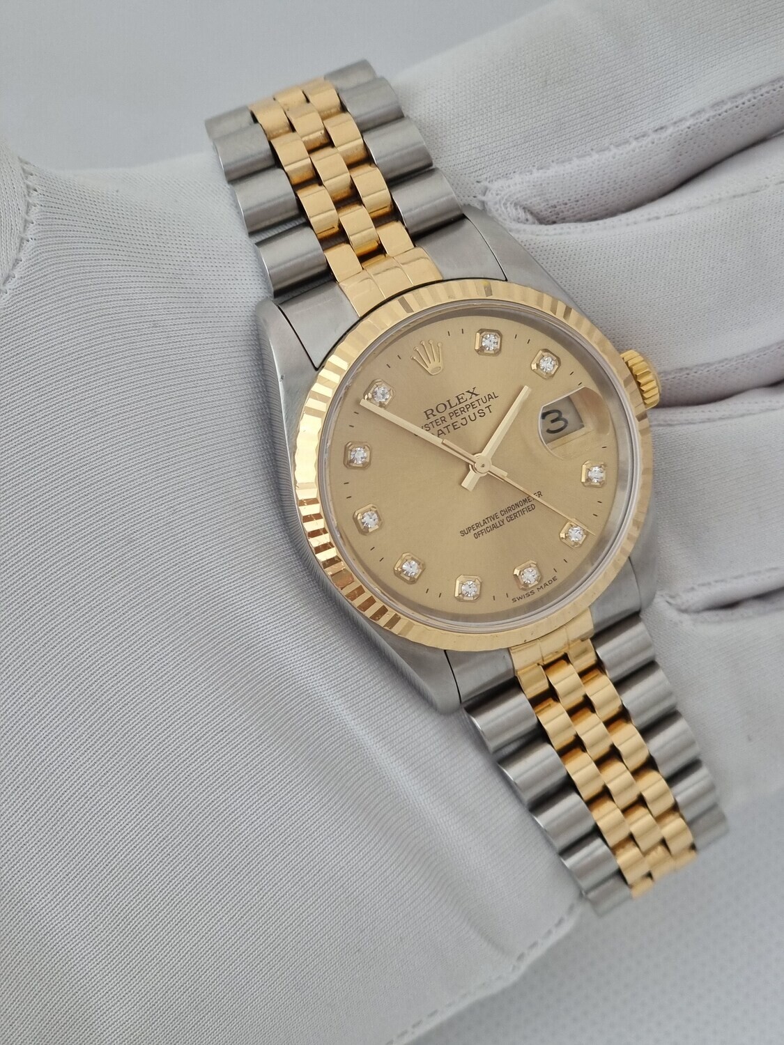 Rolex Datejust 12633 - 2004 Full Set, 2016 Service &amp; Original Purchase Receipt